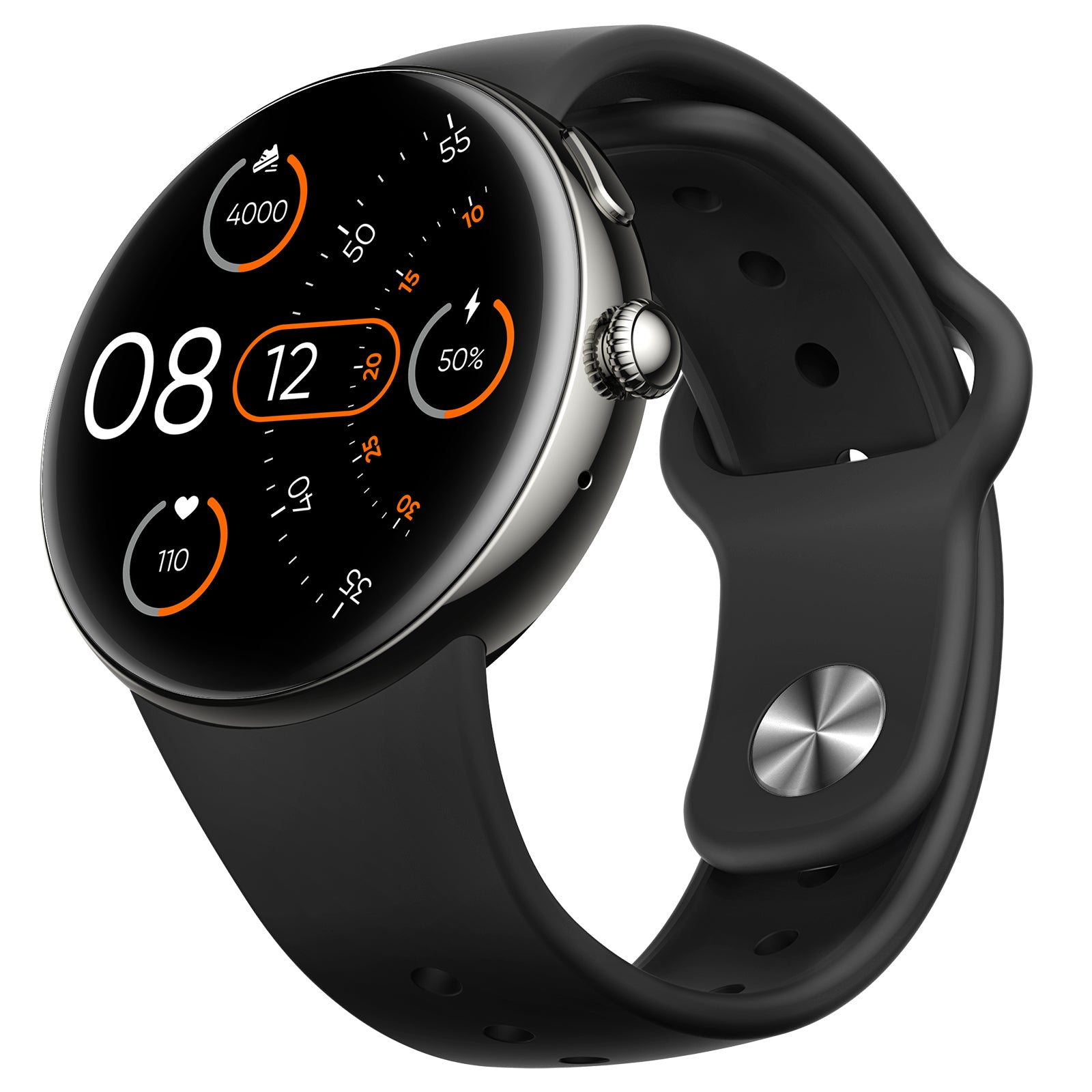 Parsonver Smart Watch for Women, 43mm AMOLED Always-On Display, Answer/Make Calls & Chat AI, 2 Quick-Release Bands, Fitness Watch with Heart Rate/Sleep Monitor, Built-In 120+ Sports, Champagne Gold